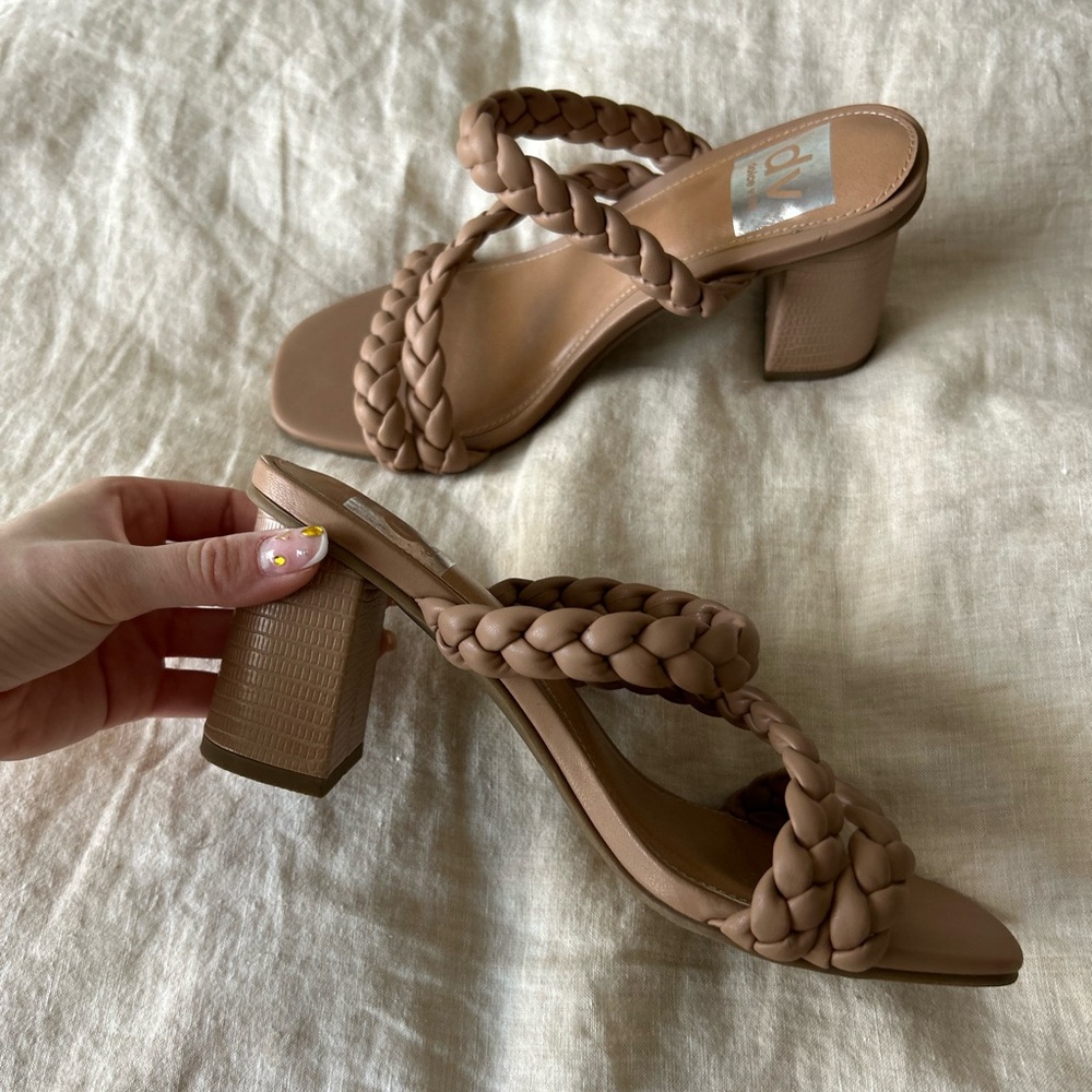 Dolce Vita Braided Sandal Heels